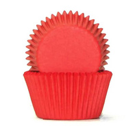 Cake Craft Cupcake Cases Red Pkt of 100 (#408)