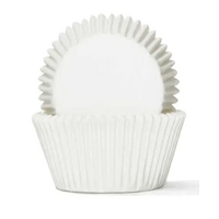 Cake Craft Cupcake Cases White Pkt of 100 (#700)