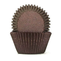 Cake Craft Cupcake Cases Brown Pkt of 100 (#700)