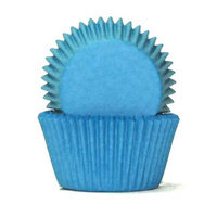 Cake Craft Cupcake Cases Blue Pkt of 100 (#700)