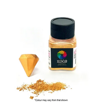 VIVID Warm Gold Edible Metalic Dust 10G