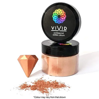 VIVID Rose Gold Edible Metalic Dust 50G