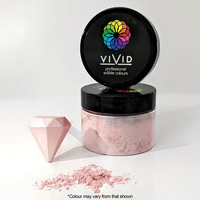 VIVID Blush Edible Metalic Dust 50G