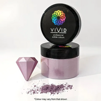 VIVID Lilac Edible Metalic Dust 50G