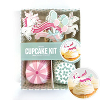 Cake Craft Unicorn Themed Cupcake Kit - 48 Pieces