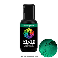 Vivid Edible Colour Gel Forest Green 21g