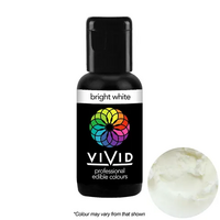 Vivid Edible Colour Gel Bright White 21g