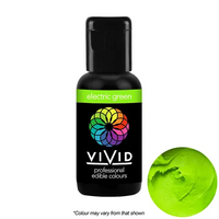 Vivid Edible Colour Gel Electric Green 21g