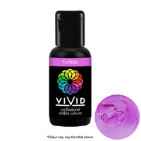 Vivid Edible Colour Gel Fuchsia 21g