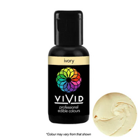 Vivid Edible Colour Gel Ivory 21g