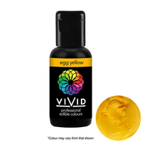 Vivid Edible Colour Gel Egg Yellow 21g