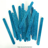 Cake Craft Blue Glitter Popsicle Stick Pack of 24