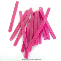 Cake Craft Pink Glitter Popsicle Stick Pack of 24