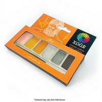 Vivid Professional Edible Metallic Paint Palette - Zeus