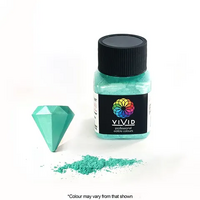 VIVID Aqua Shimmer Edible Metalic Dust 10G