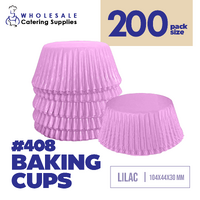 Cake Craft Wish Lilac Baking Cup/Cupcake Cases Pkt of 200 - #408