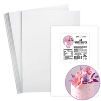 Cake Craft A4 Edible Wafer Paper Vanilla Pack of 100