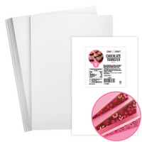 Cake Craft Chocolate Transfer Sheets Pack of 50