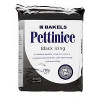 Bakels Pettinice Black Icing 750G