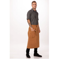 ChefWorks Rockford Bistro Apron Nutmeg