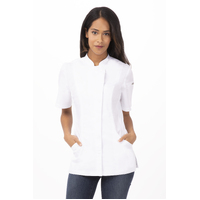 Chefworks Roxby Womens Chef Jacket White XS-2XL