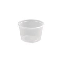 SALE Fiesta Recyclable Plastic Microwavable Deli Pots 100ml Carton of 100