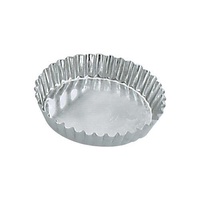 SALE Guery Tart Mould Round Fluted Fixed Base 95 x 18mm
