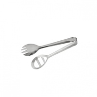 SALE Oval Salad Tong Stainless Steel 195mm