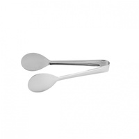 SALE Oval Solid Serving Tong Stainless Steel 195mm