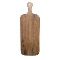 SALE Ryner Melamine Wood-Look Rectangular Paddle Board 480x200mm