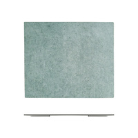 SALE Ryner Melamine Light Concrete Rectangular Platter 325x265mm