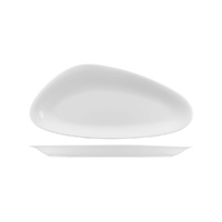 SALE AFC Beachcomber White Oval Platter 420x190mm Set of 6