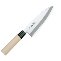 Sale...Fuji Reigetsu Santoku Knife, Double Edge, 16.5cm