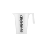 SALE...Measuring Jug Stackable Polypropylene Graduated 1 Litre