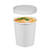 Sale...White 16oz Food Container w Lid Ctn of 500