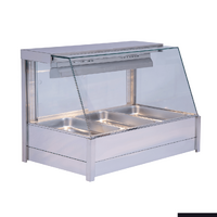 Bonvue Angled Countertop Wet and Dry Bain Marie Fits 3x 1/1GN - BM11TC