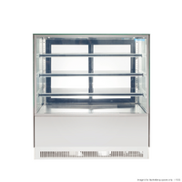 Bonvue 615L Modern 3 Shelf Cake or Food Cold Display - GAN-1200RF3