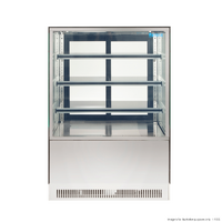 Bonvue 460L Modern 3 Shelf Cake or Food Cold Display - GAN-900RF3