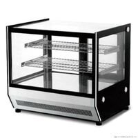 Bonvue 93L Counter Top Square Glass Hot Food Display - GN-900HRT