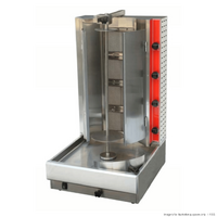 GasMax Semi-automatic 4 Burner Kebab Machine – KB-4