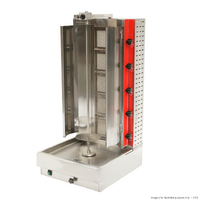 GasMax Semi-automatic 5 Burner Kebab Machine – KB-5