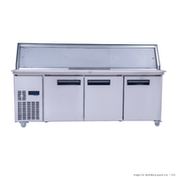 Thermaster Cold Salad & Noodle Bar 6x1/1 GN Pans PG210FA-XG