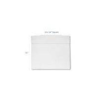 Loyal Bakeware White Milkboard 14x14x12" Cakebox w Lid Pk of 25