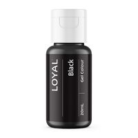 Loyal Gel Colour Black 20ml