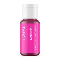 Loyal Gel Colour Neon Pink 20ml