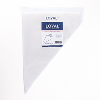 Loyal Bakeware Disposable Tipless Bags Clear 10" Pack of 75