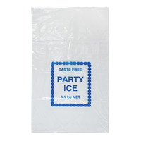 3.5kg LDPE Plastic Party Ice Bag Ctn of 1000