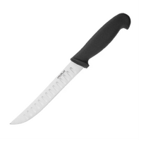 Hygiplas Scalloped Utility Knife Black 125mm