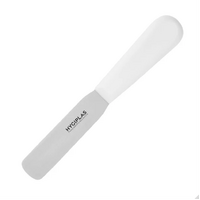 Hygiplas Straight Blade Palette Knife White 100mm - White for Dairy