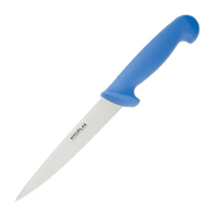 Hygiplas Fillet Knife Blue 160mm - Blue for Raw fish